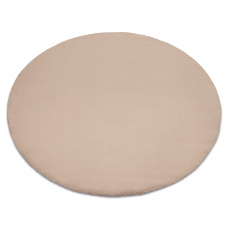 Covor BUNNY Cerc, taupe bej 120 cm