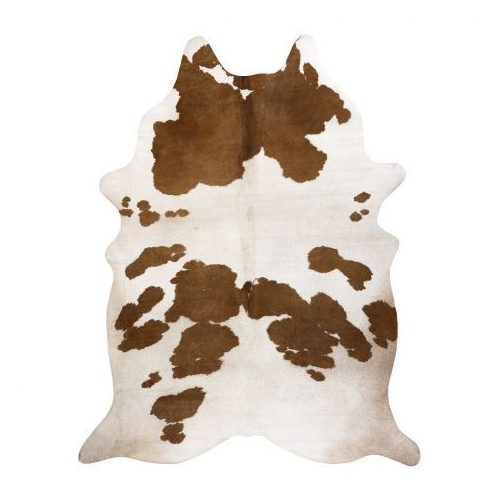 Covor din imitație de piele  G5069-2 alb maro  100x150 cm