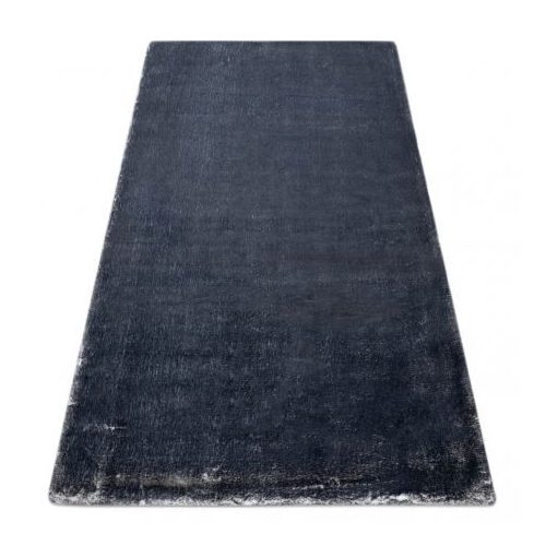 Covor modern lavabil LAPIN shaggy, antiderapant, nuanța fildeșului / negru 133x180 cm