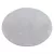 Covor modern lavabil TEDDY Cerc, shaggy, foarte gros, antiderapant, gri 100 cm