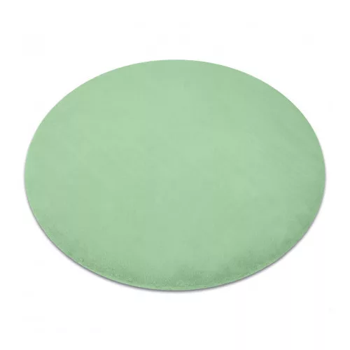 Covor BUNNY Cerc, verde 100 cm