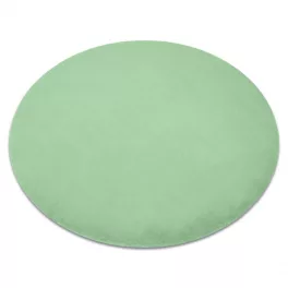 Covor BUNNY Cerc, verde 140 cm