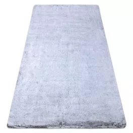   Covor modern lavabil LAPIN shaggy, antiderapant, gri / nuanța fildeșului 120x160 cm