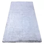 Covor modern lavabil LAPIN shaggy, antiderapant, gri / nuanța fildeșului 160x220 cm