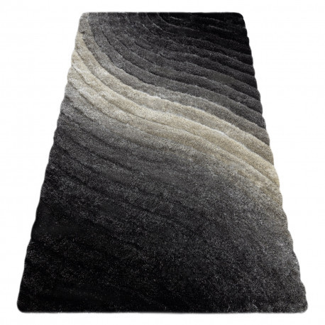  FLIM 006-B1 covor shaggy, valuri,gri 120x160 cm