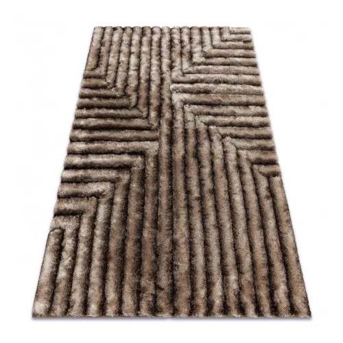 Covor modern FLIM 010-B7 covor shaggy,maro 120x160 cm