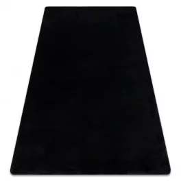   Covor modern lavabil POSH shaggy, gros, antiderapant, negru 120x160 cm