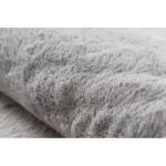 Covor modern lavabil POSH shaggy, gros, antiderapant, gri  160x220 cm