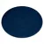 Covor modern lavabil POSH Cerc, shaggy, gros, antiderapant, albastru închis 80 cm