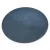 Covor modern lavabil POSH Cerc, shaggy, gros, antiderapant, albastru 80 cm