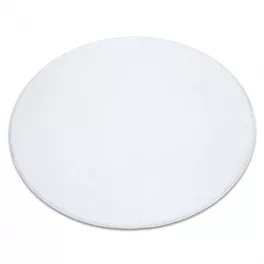  Covor modern lavabil POSH Cerc, shaggy, gros, antiderapant, nuanța fildeșului  100 cm