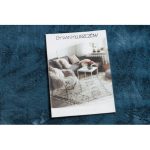  Kab. Covor modern lavabil SHAPE 3146 Ursuleț de pluș shaggy - pluș albastru, antiderapant 80x96 cm