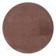  Ay. Covor rotund modern maro CATWALK 2600 120 x 120 cm