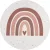 Ay. Coco 1132 crem covor rotund pentru copii 120 x 120 cm