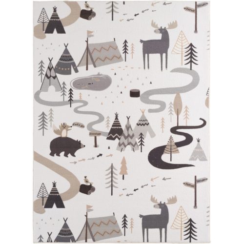 Ay. Coco 1135 crem covor pentru copii 120 x 170 cm