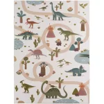 Ay. Coco 1131 crem covor pentru copii 140 x 200 cm