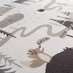 Ay. Coco 1135 crem covor pentru copii 160 x 230 cm