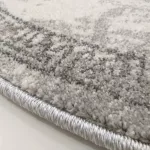 Dywan nowoczesny Vista 04 gri rozeta koło 120 cm covor