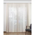  TRD. Perdea gata confecționată Cairo Voial Ecru 300x160cm
