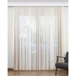  TRD. Perdea gata confecționată Cairo Voial Ecru 300x210cm