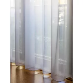  TRD. Perdea gata confecționată Cairo Voial Alb 500x180cm