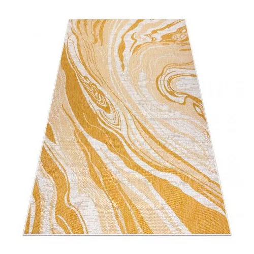 Covor țesut din sisal  SION marmură -  22169 țesut plat, ecru / bej / galben 140x190 cm