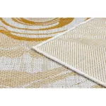 Covor țesut din sisal  SION marmură -  22169 țesut plat, ecru / bej / galben 140x190 cm