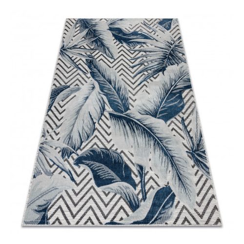 Covor BOTANIC 65242 Perie, cik-cak, țesut plat- gri 137x190 cm