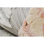 Covor BOTANIC 65262 Flori, țesut plat- gri 157x220 cm