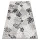 Covor BOTANIC 65245 Monstera Frunze, țesut plat- gri 176x270 cm