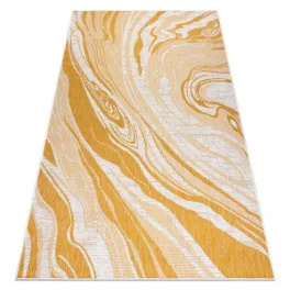   Covor țesut din sisal  SION marmură -  22169 țesut plat, ecru / bej / galben 80x150 cm