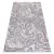 Covor țesut din sisal  SION valuri, 2836 țesut plat, ecru / albastru / roz 80x150 cm