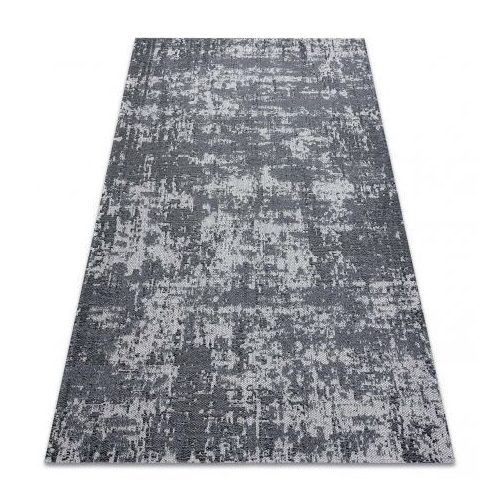 Tesut  Sizal CASA Eco covor boho  vintage 2809 gri / antracit, covor reciclat 114x170 cm