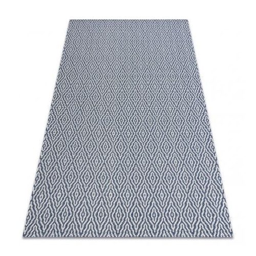 Țesut Sizal CASA Eco covor boho  DIAMANT 22084 albastru închis/galben, covor reciclat 153x220 cm