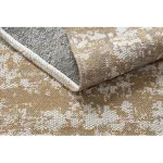 Covor țesut din sisal  CASA ECO boho  vintage  2809 crem / galben, covor reciclat 75x150 cm