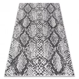   Covor țesut din sisal  SION  22162 țesut plat, ecru / negru 80x150 cm
