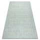 Covor țesut din sisal  SION Diamant 22184 țesut plat, verde / albastru / ecru 80x150 cm