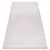 Covor țesut din sisal  SION 22376 țesut plat, roz / ecru 140x190 cm