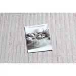 Covor țesut din sisal  SION 22376 țesut plat, roz / ecru 180x270 cm