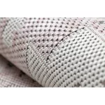 Covor țesut din sisal  SION  3007 țesut plat, roz / ecru 140x190 cm