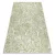 Covor țesut din sisal  SION Frunze, 22128 țesut plat, ecru / verde 80x150 cm