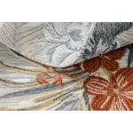 Covor BOTANIC 65262 Flori, țesut plat- gri 117x170 cm