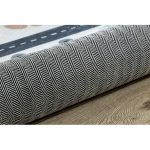  Kab. BAMBINO 46980 covor lavabil Forest pentru copii antiderapant - alb / verde 120x170 cm