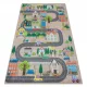 Kab. BAMBINO 34600 covor lavabil City, streets pentru copii antiderapant - bej / gri 140x200 cm