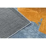  Kab. BAMBINO 41730 covor lavabil Mașină, curse pentru copii antiderapant - roz / albastru 160x220 cm