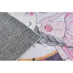  Kab. BAMBINO 48060 covor lavabil Princess, steluțe pentru copii antiderapant - roz 160x220 cm