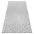  Kab. BAMBINO 47890 covor lavabil Dots pentru copii antiderapant - alb / maro 160x220 cm