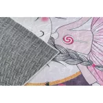  Kab. BAMBINO 48060 covor lavabil Princess, steluțe pentru copii antiderapant - roz 160x220 cm