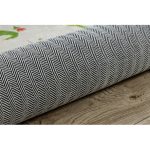  Kab. BAMBINO 50230 covor lavabil Zoo, străzi pentru copii antiderapant - bej / verde 160x220 cm