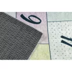  Kab. BAMBINO 54060 covor lavabil Unicorn, hamei pentru copii antiderapant - roz / galben 200x290 cm